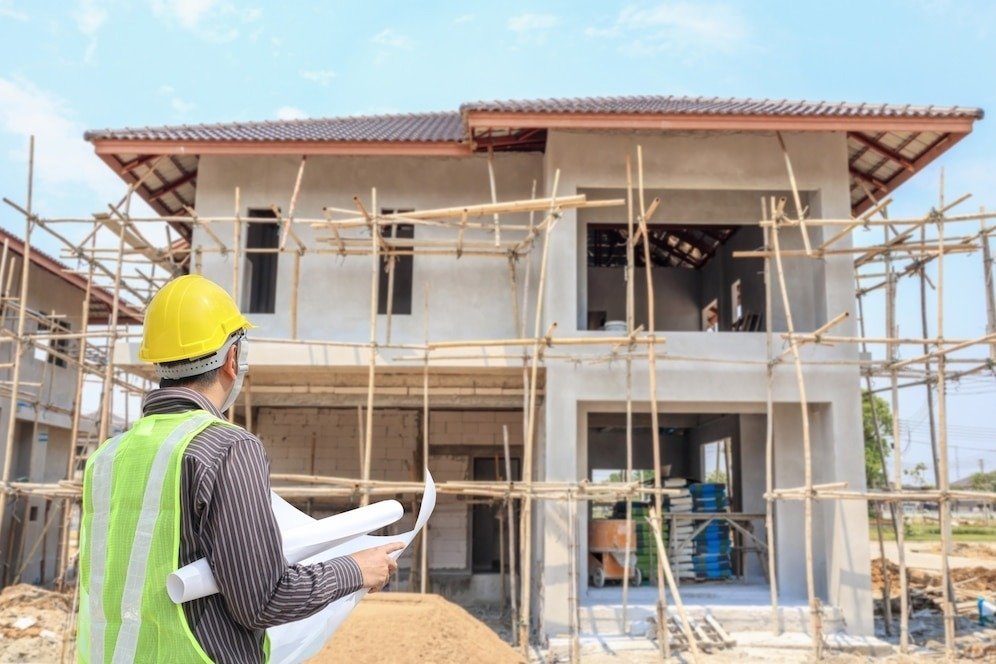 Custom Home Construction Service box section image